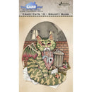 The Card Hut Clear Stamps 6"X4" By Linda Ravenscroft Crazy Cats - Grumpy Guss*