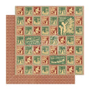 Graphic 45 Letters to Santa Double-Sided Cardstock 12"x 12" - North Pole Postage*