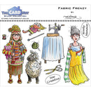 The Card Hut Clear Stamps 4"X6" By Mark Bardsley - Fabric Frenzy*