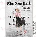 Dress My Craft Transfer Me Sheet A4 - Fashion Style*
