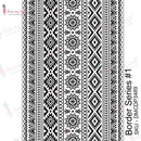 Dress My Craft Transfer Me Sheet A4 - Border Series