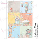 Dress My Craft Transfer Me Sheet A4 - Kidland Tiles*