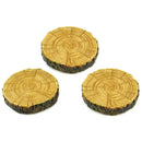 Midwest Design Touch Of Nature Miniatures 1" 3 pack  Tree Stepping Stone*