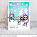 My Favorite Things Die-namics - Snowy Hillside*
