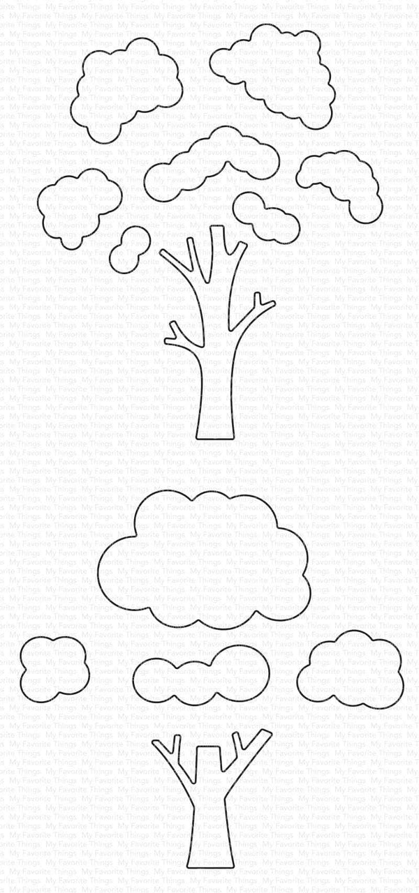 My Favorite Things Die-Namics Dies - Tree Builder*