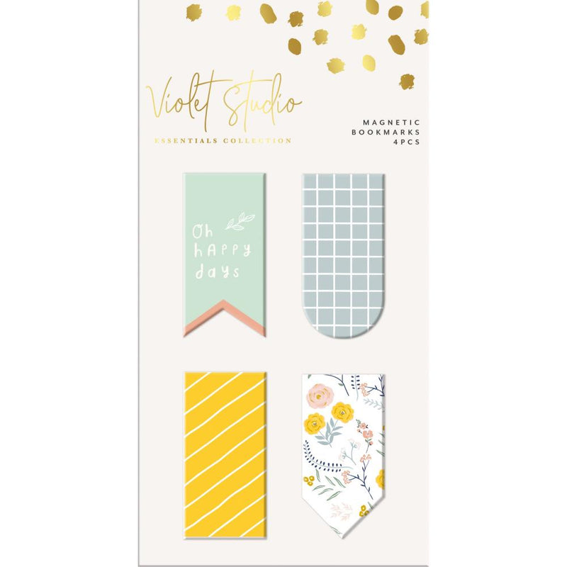 Violet Studio Magnetic Bookmarks Handmade Happiness