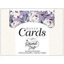 American Crafts A2 Cards  with Envelopes (4.375"X5.75") 40/Box - Maggie Holmes Round Trip*