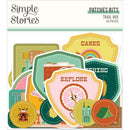 Simple Stories Trail Mix Bits & Pieces Die-Cuts 46pack Patches