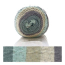 Poppy Crafts Rainbow Cotton Yarn 100g - Mix 39