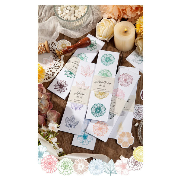 Poppy Crafts Dream Among Flowers Sticker Collection - Fern Dust*
