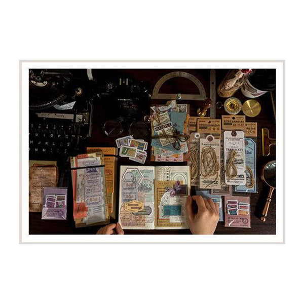 Poppy Crafts Retro Hangtags 10pcs - Bus Division