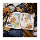Poppy Crafts Fate Symphony Gold Foil Sticker collection - Vintage Tea*