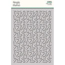 Simple Stories Mix & A-Mingle Stencil 6"x 8"- Candy Canes*