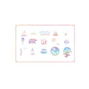 Poppy Crafts Holographic Stickers - Wonderland Forest*