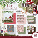 Memory Place Double-Sided Paper Pack 8"X8" 18 pack  Be Brave