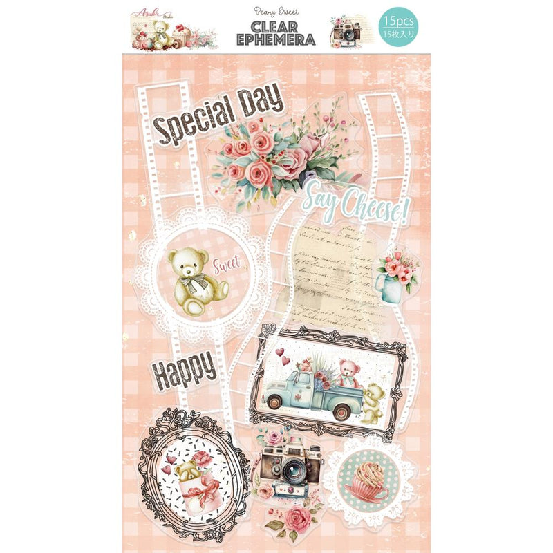 Asuka Studio Beary Sweet Ephemera Cardstock Die-Cuts