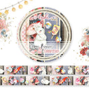 Asuka Studio Washi Tape 15mmX5m Moon Bunny 1