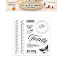 Memory Place Photopolymer Clear Stamps 3.5"X3.5" My Family*