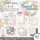 Memory Place Magical Wonders Double-Sided Paper Pack 6"X6" 24 pack  Magical Wonders*