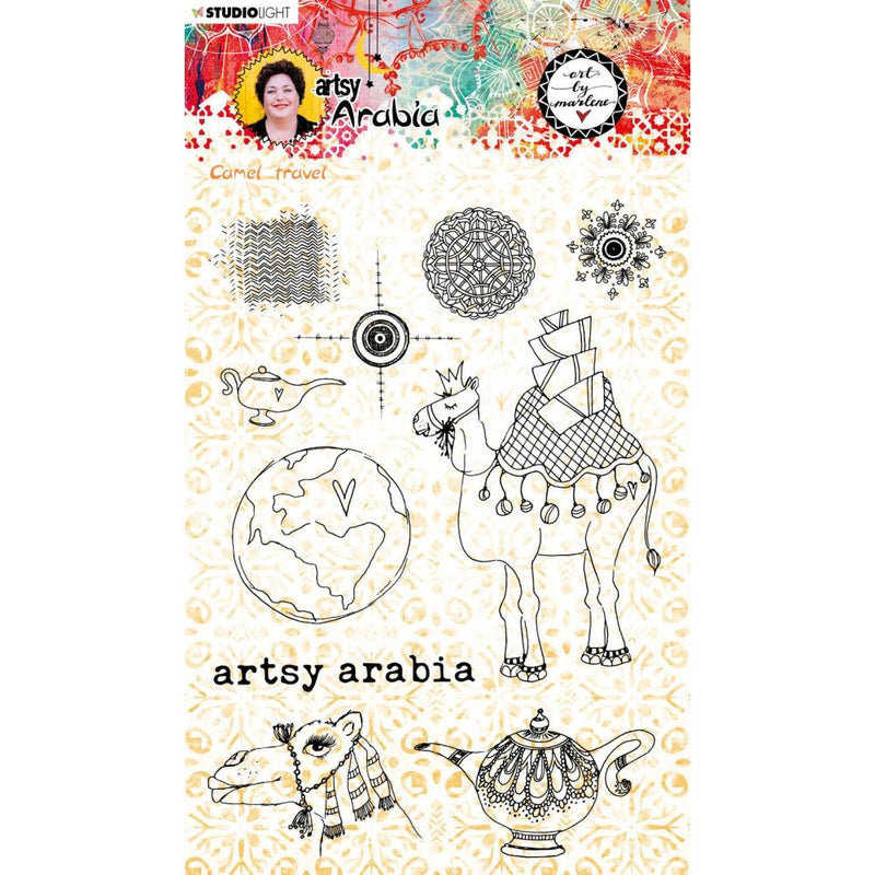 Studio Light Art By Marlene Clear Stamps - NR. 60, Artsy Arabia*