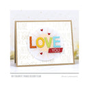 My Favorite Things Clear Stamp Set 4" x 6" - I Love You More*