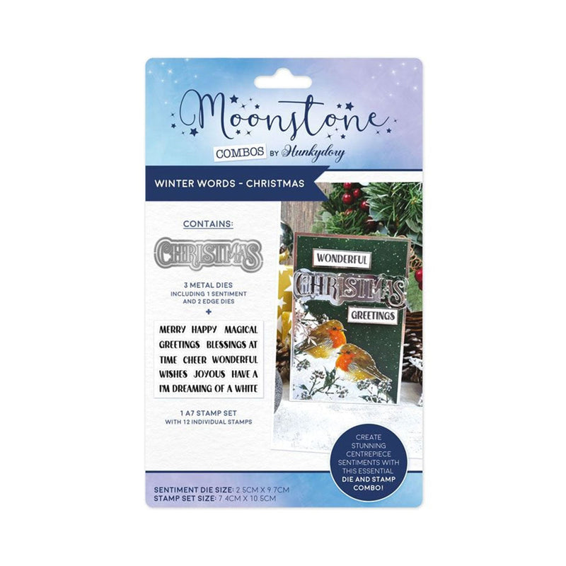 Hunkydory Moonstone Combos - Winter Words - Christmas*