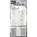 Tim Holtz Mini Layered Stencil Set 3/Pkg Set