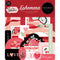 Carta Bella Cardstock Ephemera 33 pack - Icons, My Valentine