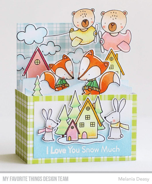 My Favorite Things Clearly Sentimental Stamps 4in x 8in - Fox & Friends*