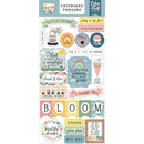 Echo Park New Day Chipboard 6"X13" - Phrases*