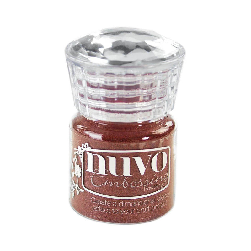 Nuvo Embossing Powder .74Oz-Frayed Leaf