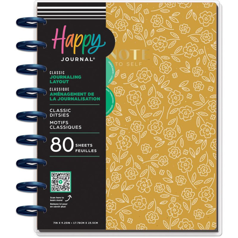 Me & My Big Ideas Happy Planner Classic Guided Journal Classic Ditsies*