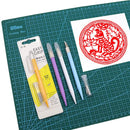 Universal Crafts Easy Grip Model Cutter with 12 Blades - White