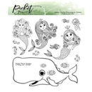 Picket Fence Studios 6"X6" Stamp Set - A Fishy Lot*