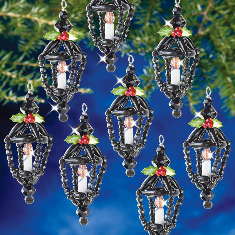 The Beadery Beaded Ornament Kit-christmas Lantern, Makes 10 