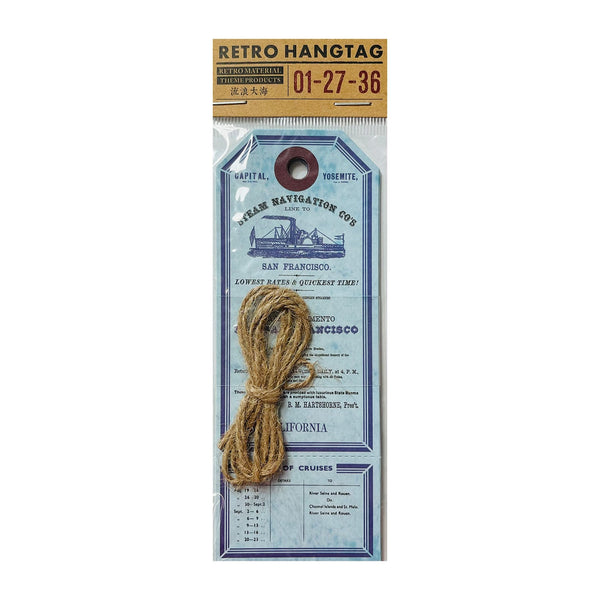 Poppy Crafts Retro Hangtags 10pcs - Steam Navigation