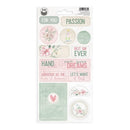 P13 Let Your Creativity Bloom Chipboard Stickers 4"x 8"