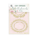 P13 Die-Cut Chipboard Embellishments 4"x 6" - Let Your Creativity Bloom