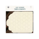 P13 Light Chipboard Decoration Base 12"x 12"- Let Your Creativity Bloom