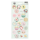 P13 Flowerish Cardstock Stickers
