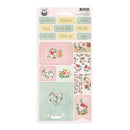 P13 Flowerish Chipboard Stickers 4.1"X8.7"