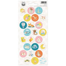P13 Good Night Cardstock Stickers 4"x 9"