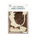 P13 Die-Cut Chipboard Embellishments 4"x6" - Hello Spring