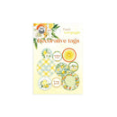 P13 Fresh Lemonade Double-Sided Cardstock Tags 9 pack