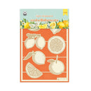 P13 Die-Cut Chipboard Embellishments 4"X6" 7 pack