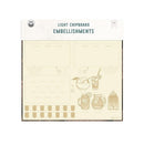 P13 Fresh Lemonade Light Chipboard 3D Base 12"X12" Lemonade Cart*
