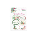 P13 Santa's Workshop Double-Sided Cardstock Tags 6 pack
