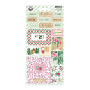 P13 Santa's Workshop Chipboard Stickers 4.1"X8.7"