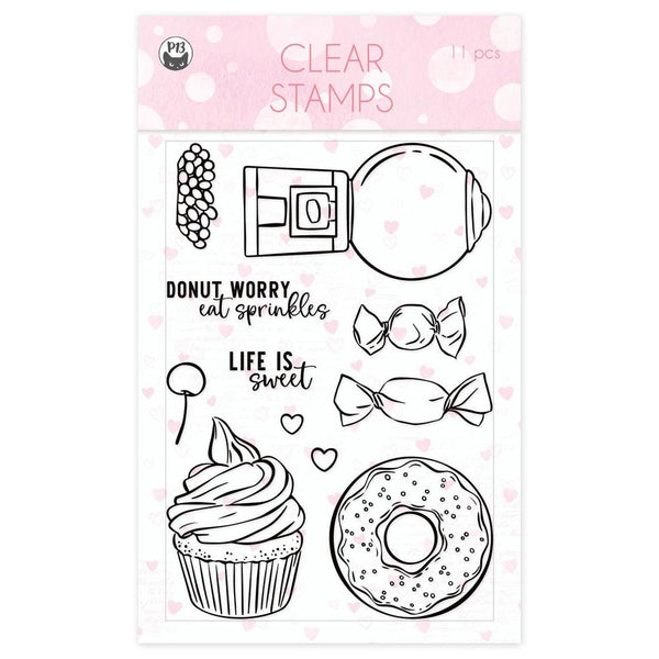 P13 Photopolymer Clear Stamps 11 pack - Sugar & Spice*