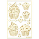 P13 Die-Cut Chipboard Embellishments 4"X6" - Sugar & Spice